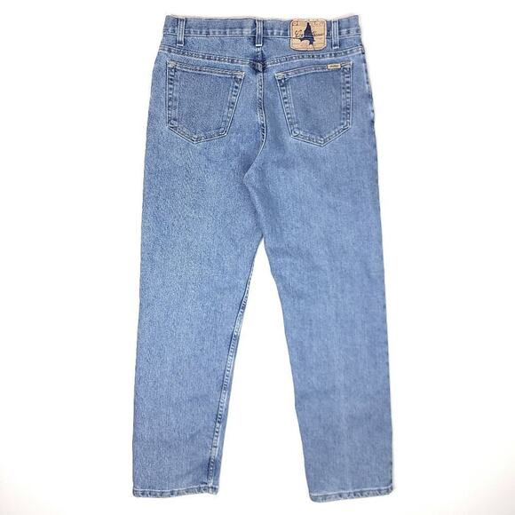 Vintage Y2K Signature Levi's Strauss Classic Fit Jeans Mens 34x29 Light Blue - Picture 6 of 7